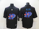 Nike Bills 17 Josh Allen Black Shadow Logo Limited Jersey Dzhi,baseball caps,new era cap wholesale,wholesale hats
